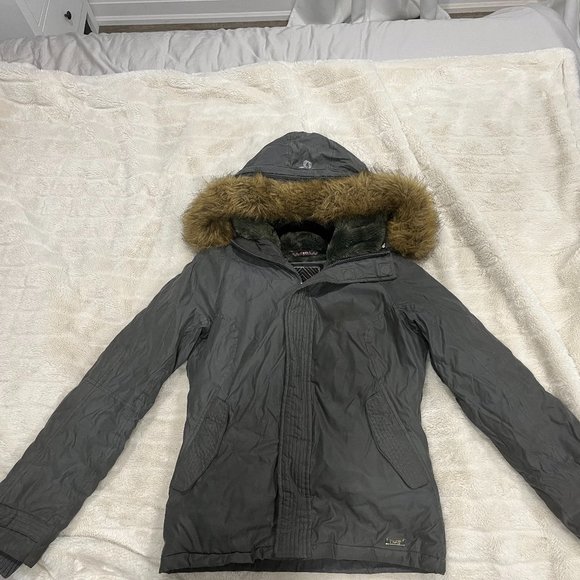 TNA Winter Parka Grey - Picture 3 of 4